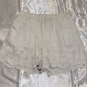 cute white shorts